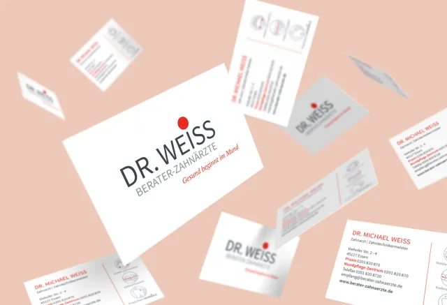 Corporate Design Dr. Weiss & Kollegen – seit 2017.