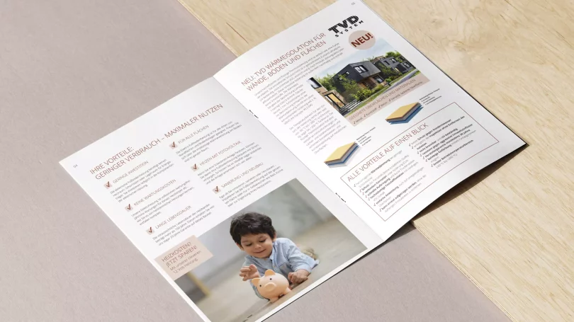 gestaltung innenseiten broschüre grafikdesigner