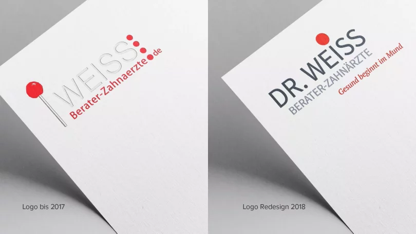 redesign logo zahnarzt zahnarztpraxis