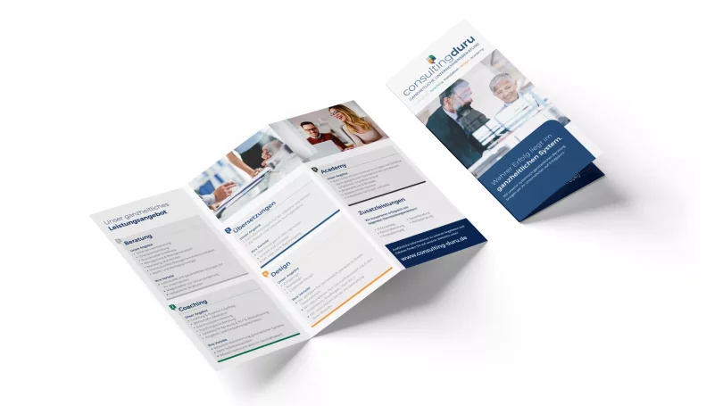 flyer unternehmensberatung print flyer unternehmensberatung print