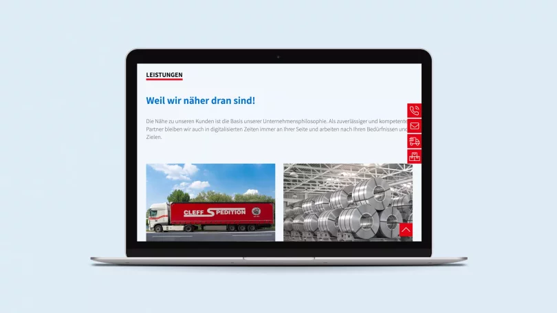 grafikdesign gestaltung webseite