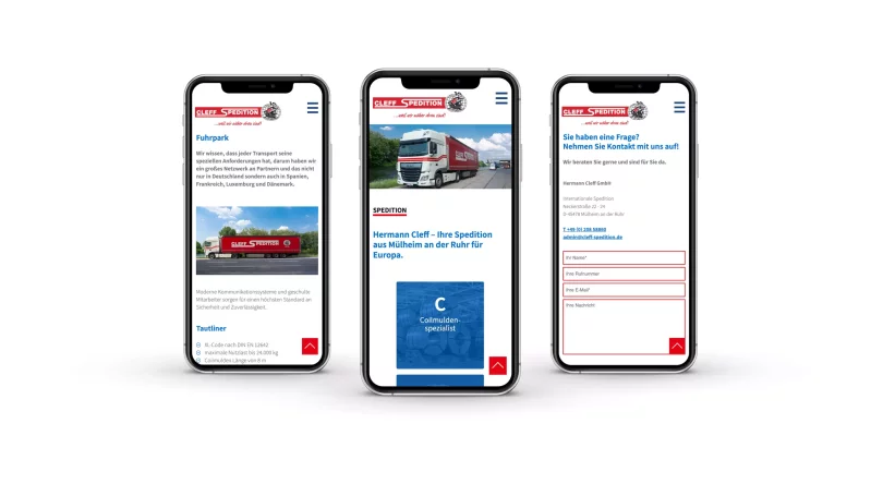redesign webseite unternehmen b2b